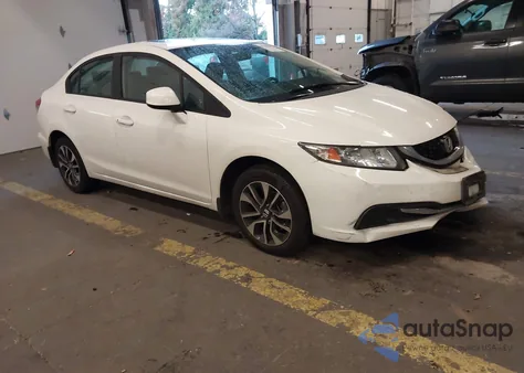 2015 Honda Civic Ex из США, поврежденный, VIN 2HGFB2F81FH523207